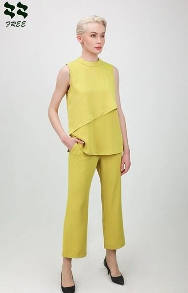 Ladies Bell Bottom Cropped Pant Supplier